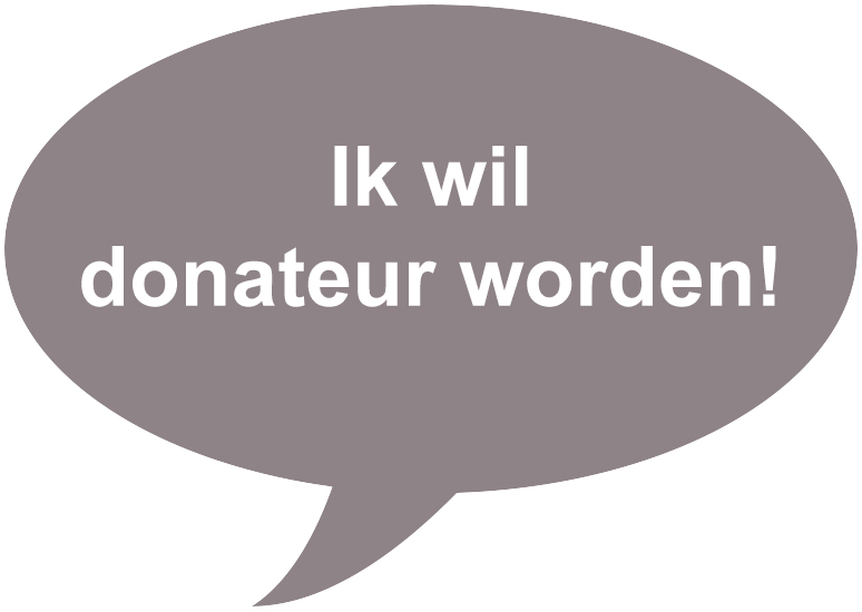 Donateur worden?